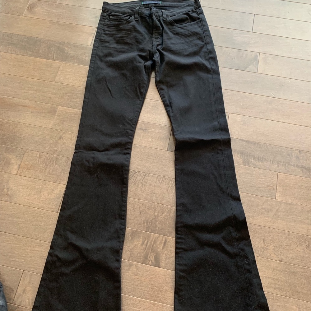 J brand black flare jeans